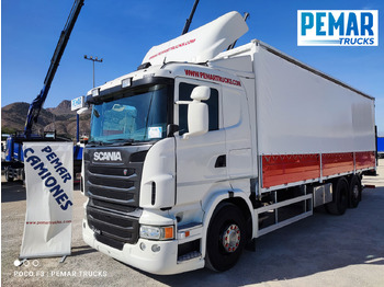 Curtain side truck SCANIA R 440