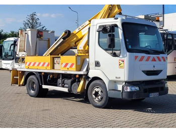 Truck with aerial platform RENAULT Midlum 180
