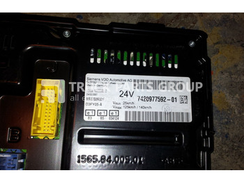 Dashboard for Truck RENAULT Premium DXI EURO 3, EUR 4, EURO 5 emission, instrument panel, in dashboard: picture 2