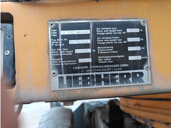 Waste/ Industry handler LIEBHERR A 932 Litronic: picture 5