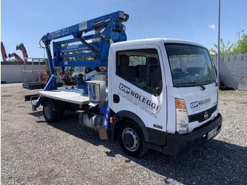 Truck with aerial platform NISSAN