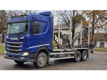 Logging truck SCANIA R 450