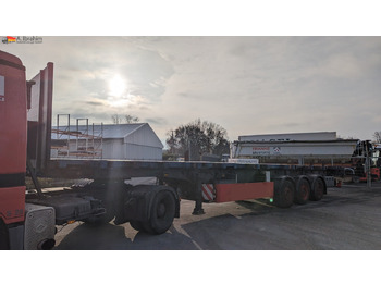 Dropside/ Flatbed semi-trailer MEUSBURGER