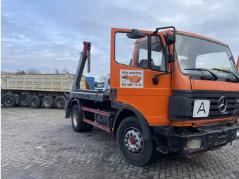 Skip loader truck MERCEDES-BENZ SK 1824
