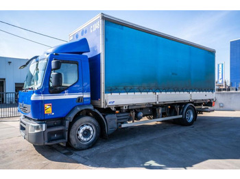Curtain side truck RENAULT Premium 270