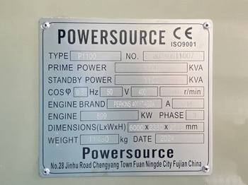 New Generator set Perkins 4008TAG2A - 1100 kVA Generator - DPX-19820: picture 4