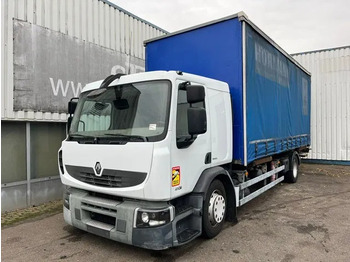 Curtain side truck RENAULT Premium 410