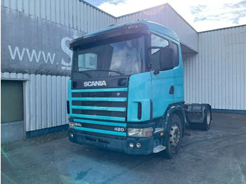 Tractor truck SCANIA R124