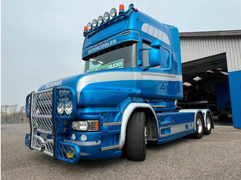 Tractor truck Scania T520 V8 Speciel interior. Air / Air suspension. Opticruise / Retarder .PTO on Engine and gearbox. New Hydr. system.: picture 3