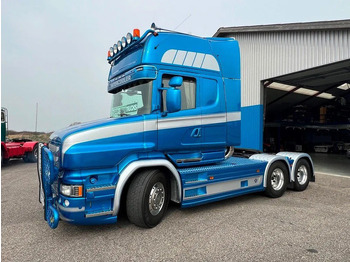 Tractor truck Scania T520 V8 Speciel interior. Air / Air suspension. Opticruise / Retarder .PTO on Engine and gearbox. New Hydr. system.: picture 4