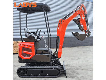New Mini excavator LADYS DY18 Mini Excavator CE Certification Kubota Engine(Factory Outlet) Mini Pelle Minibagger Minikoparka Miniexcavadora: picture 3