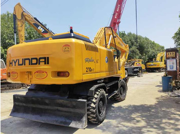 Crawler excavator good condition Hyundai used wheel excavator 210W-7 150W-7 secondhand machine cheap price for sale: picture 2