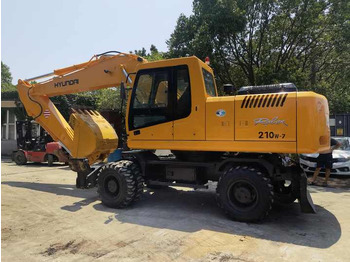Crawler excavator good condition Hyundai used wheel excavator 210W-7 150W-7 secondhand machine cheap price for sale: picture 4