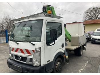 Truck with aerial platform NISSAN