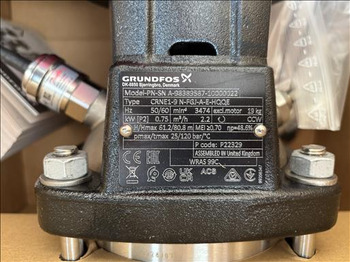 Food processing equipment Grundfos CRNE19NFGJAEHHQ Vertical multistage centrifugal pump: picture 5