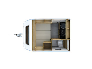 New Caravan Niewiadów NTL SPORT 750kg 3 person N-SPORT NTL Best price: picture 3