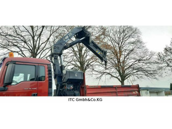 Tipper, Crane truck MAN 26.440TGS Kipper+Kran Meiller/Stahl: picture 4