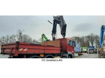Tipper, Crane truck MAN 26.440TGS Kipper+Kran Meiller/Stahl: picture 2