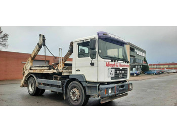 Skip loader truck MAN