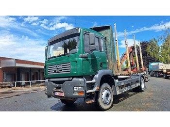 Logging truck MAN TGA 18.480