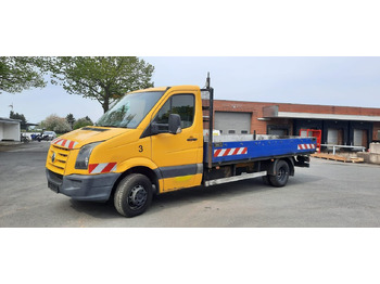 Open body delivery van Volkswagen Crafter 50 TDI Lange/Pritsche AHK Klima: picture 3