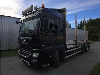 Logging truck MAN TGX 26.580