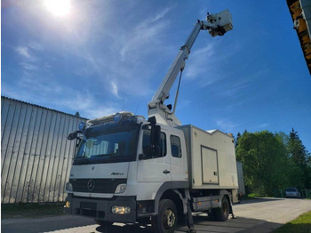 Truck with aerial platform RUTHMANN