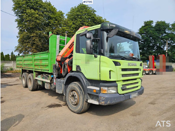 Dropside/ Flatbed truck SCANIA P 340
