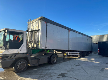 Walking floor semi-trailer