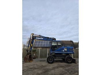 Wheel excavator KOMATSU PW180