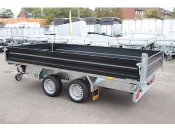 Tipper trailer Humbaur HTK 3500.37 Stahl Dreiseitenkipper Parabelfeder: picture 3