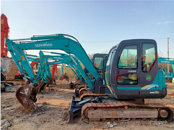 Mini excavator Sunward SWE70E: picture 3 Mini excavator Sunward SWE70E: picture 3