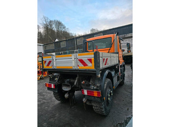 Tipper Unimog 405/12 U400 Bluetec 5 131000km  Mercedes-Benz Variopilot Hydrostat U300 500 U 400 Wechsellenkung: picture 5