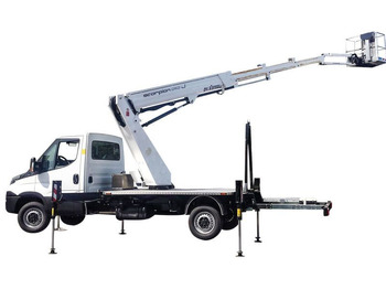Truck with aerial platform OIL&STEEL