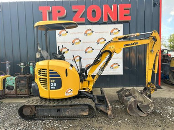 Mini excavator KOMATSU PC26MR-3