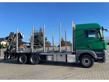 Logging truck MAN TGX 26.500