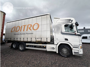 Container transporter/ Swap body truck SCANIA R 580