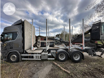 Logging truck SCANIA R 730