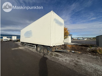 Closed box trailer
