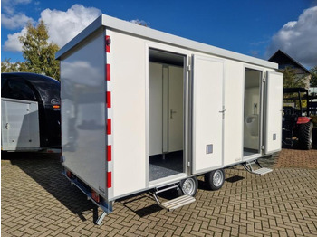 Construction container, Trailer Toilettenwagen Sanitär-Anhänger WC Wagen 3xD, 1xH+3U: picture 4