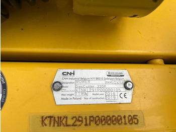 Mower New Holland DISCOCUTTER 320 P: picture 5 Mower New Holland DISCOCUTTER 320 P: picture 5