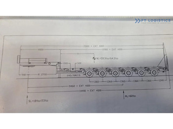 Low loader semi-trailer Faymonville FAYMONVILLE STZ-6WAU – 6 AXLES – 92.2T GVW – 73T PAYLOAD – HYDRAULIC RAMPS – EXCELLENT CONDITION!: picture 2