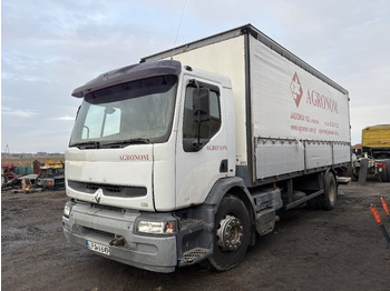 Curtain side truck RENAULT Premium 260