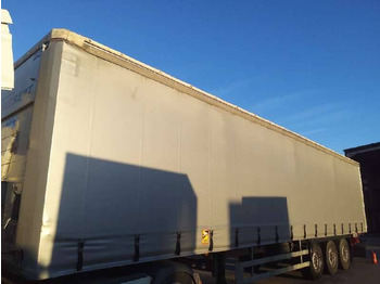 Curtainsider semi-trailer Semi-remorque 3 Essieux 38 TONNES 2 PORTES AR REHAUSSABLE: picture 3