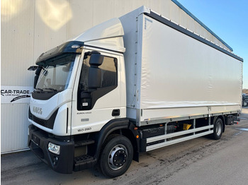 Curtain side truck IVECO EuroCargo 160E