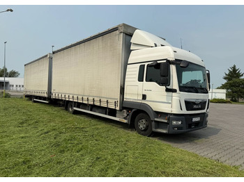 Curtain side truck MAN
