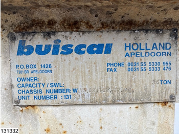 Container transporter/ Swap body semi-trailer Buiscar HD36 10ft, 20ft, 30ft, 36.000KG: picture 5