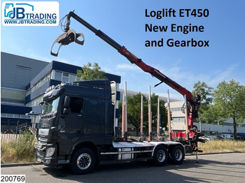 Logging truck DAF XF 530