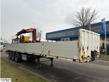 Dropside/ Flatbed semi-trailer Lecitrailer open laadbak Palfinger PK15500, Remote: picture 4 Dropside/ Flatbed semi-trailer Lecitrailer open laadbak Palfinger PK15500, Remote: picture 4
