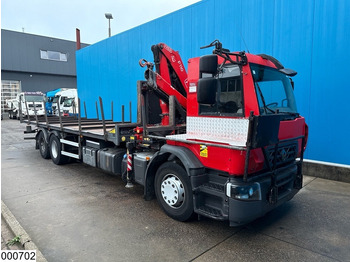 Dropside/ Flatbed truck, Crane truck Renault D 26 320 6x2, EURO 6, Fassi, Remote: picture 2 Dropside/ Flatbed truck, Crane truck Renault D 26 320 6x2, EURO 6, Fassi, Remote: picture 2